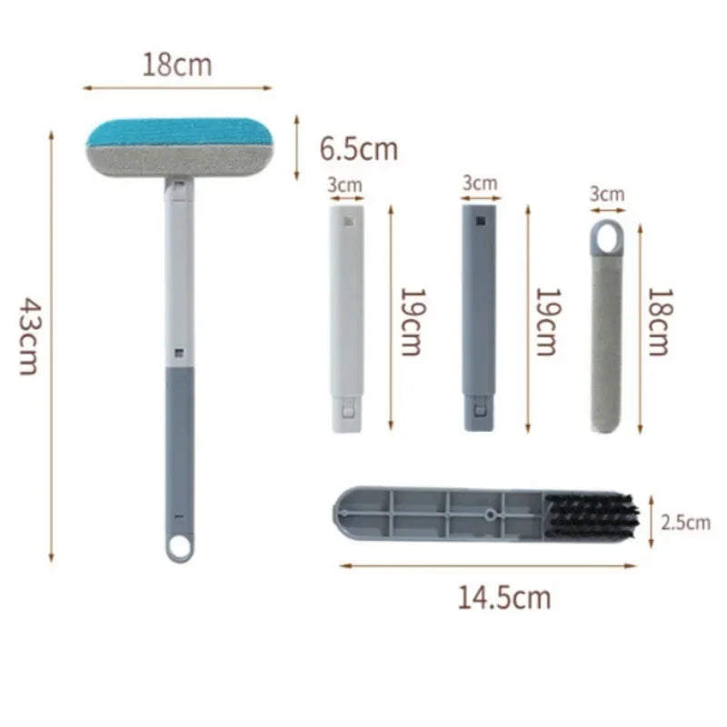 Effortless Pet Hair Removal Set - Reusable Double-Sided Grooming Gloves for Dogs and Cats - Perfect for Carpets and Sofas