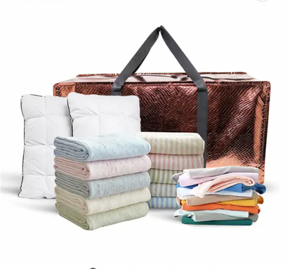 Heavy-Duty Moving Bags - Large Moving Bags with Zipper - Waterproof and Foldable Packing Bags for Clothes,Blankets, Laundry Storage