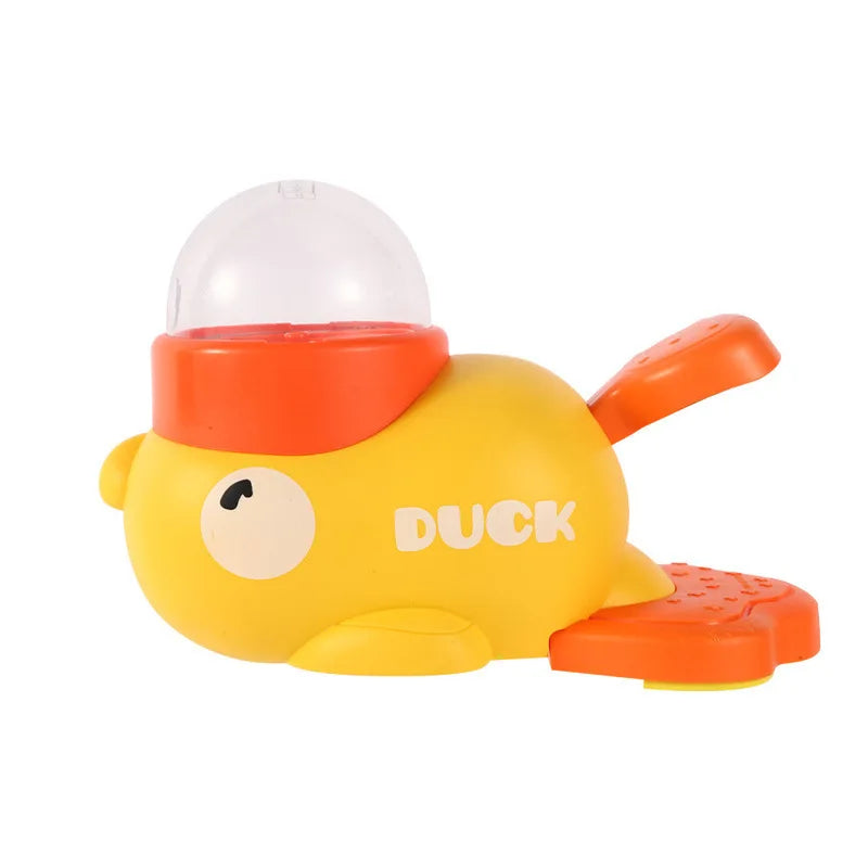 Engaging Dog Food Feeder: Fun Cartoon Duck Design Puzzle Toy for Dogs and Cats - Anti-Slip Automatic Snack Dispenser