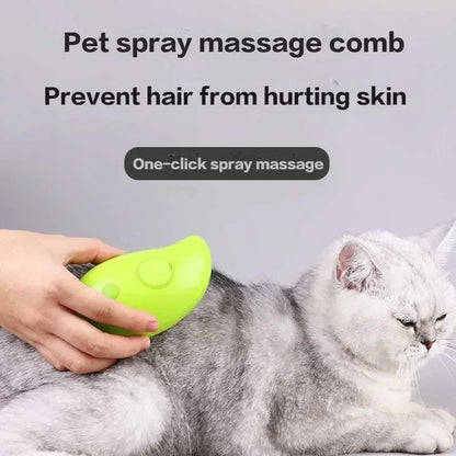 3-in-1 Steamy Cat Brush
