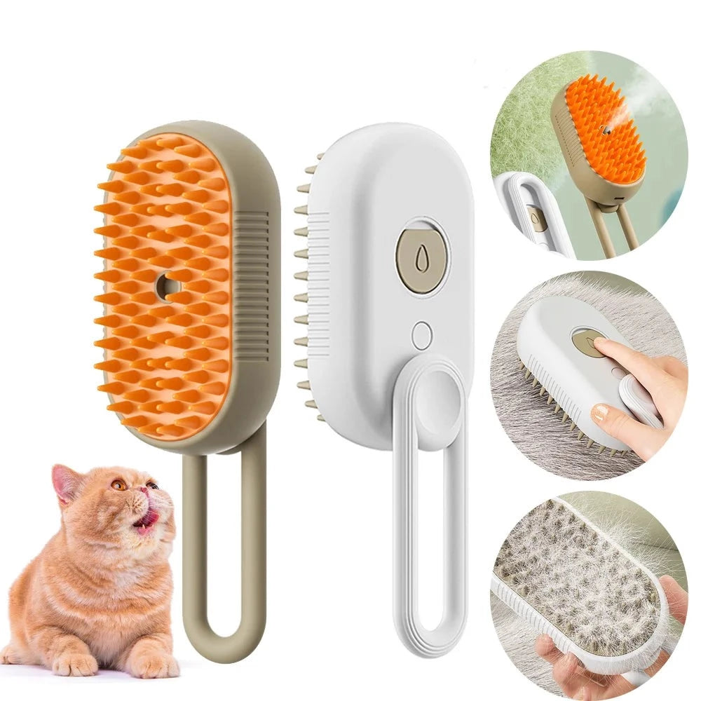 Steamy Pet Brush