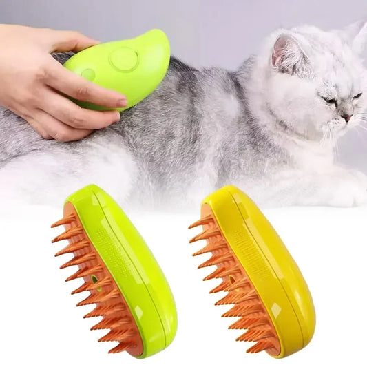 3-in-1 Steamy Cat Brush