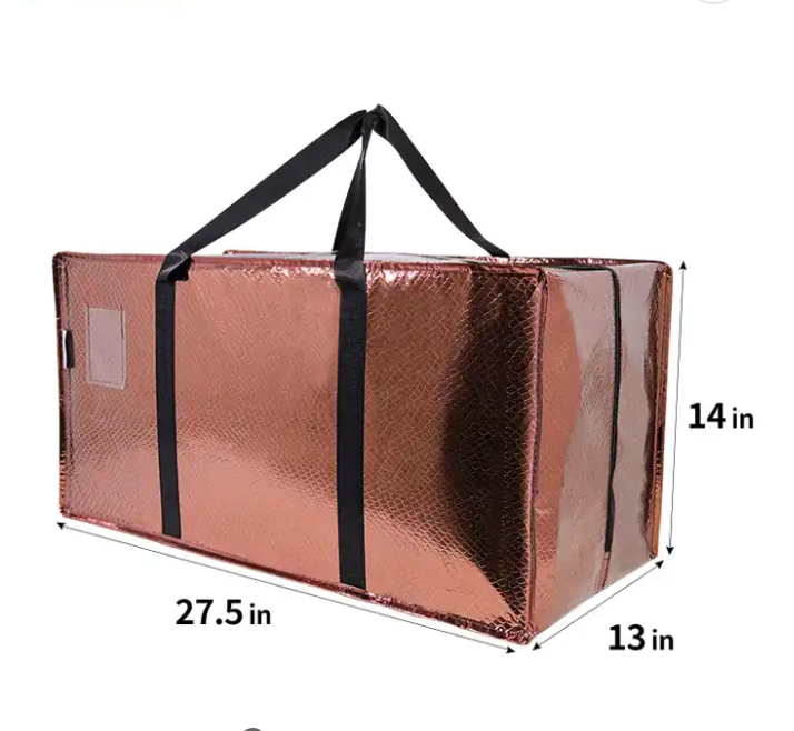 Heavy-Duty Moving Bags - Large Moving Bags with Zipper - Waterproof and Foldable Packing Bags for Clothes,Blankets, Laundry Storage