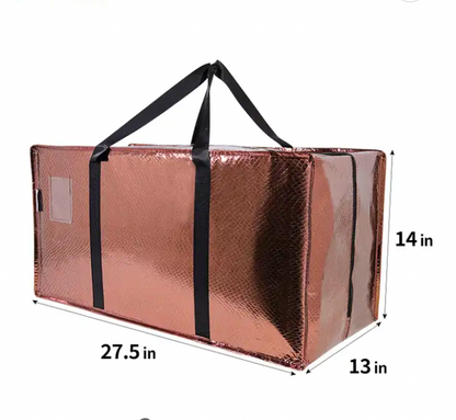 Heavy-Duty Moving Bags - Large Moving Bags with Zipper - Waterproof and Foldable Packing Bags for Clothes,Blankets, Laundry Storage
